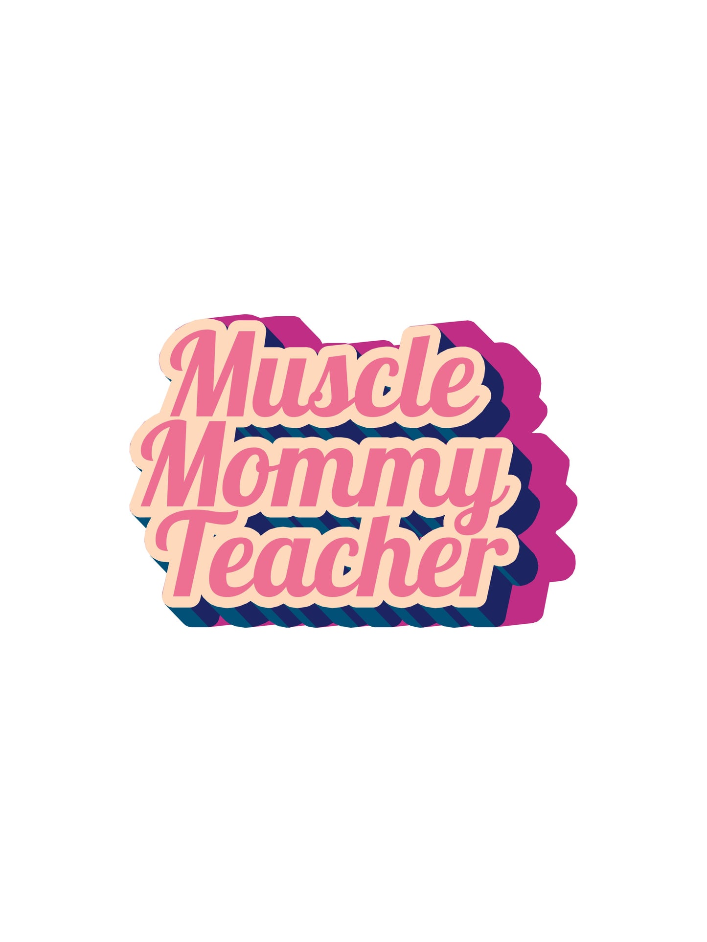 Muscle Teacher Sticker Pack