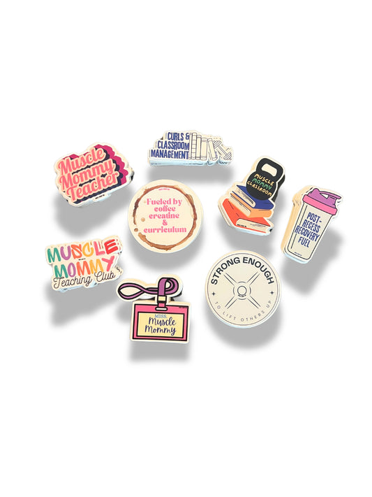 Muscle Teacher Sticker Pack